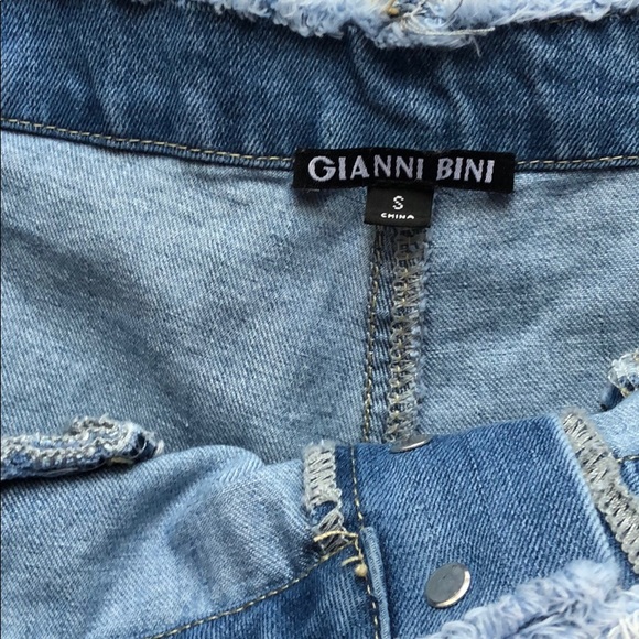 Gianni Bini Wide Leg Denim size SMALL - Picture 3 of 5